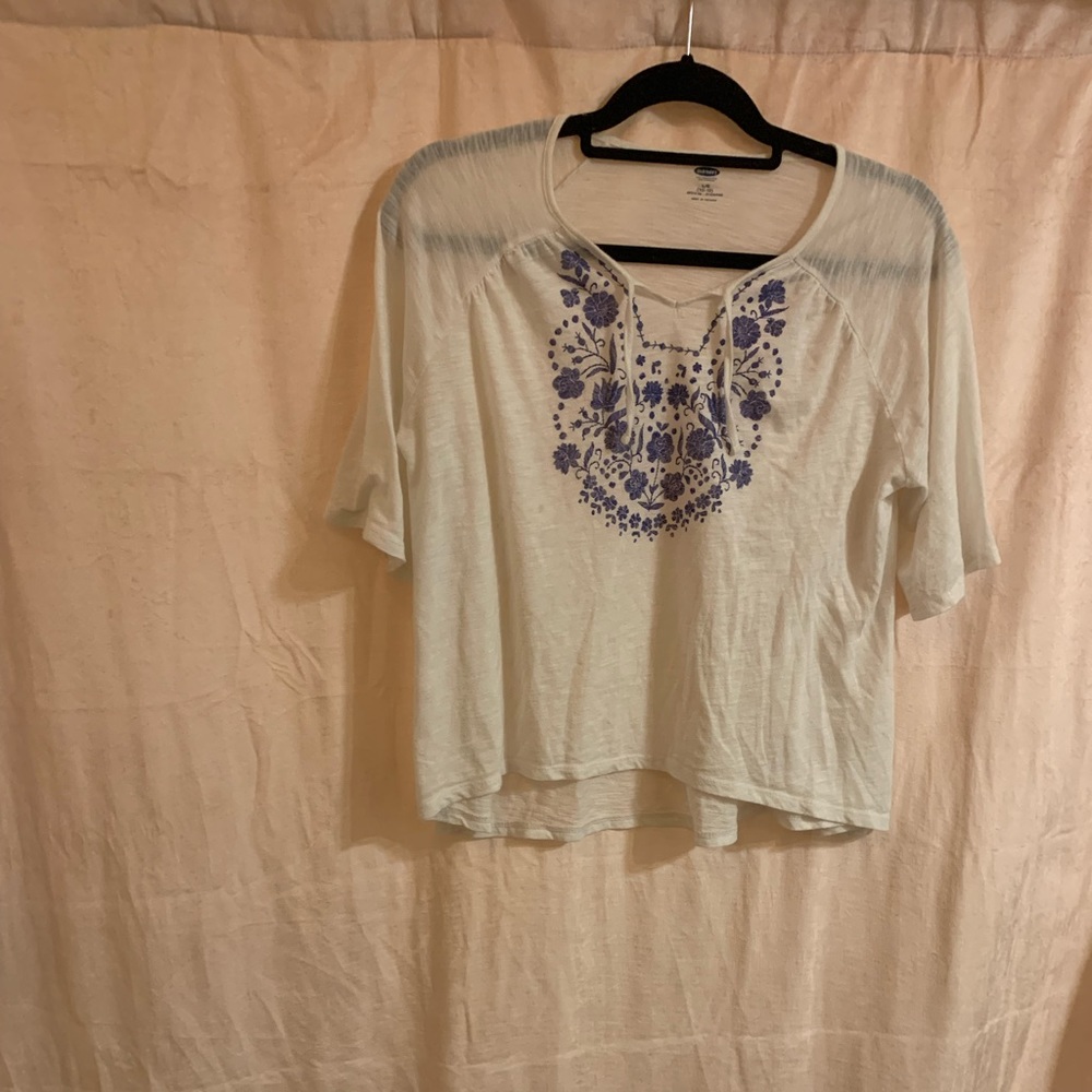 girls floral top